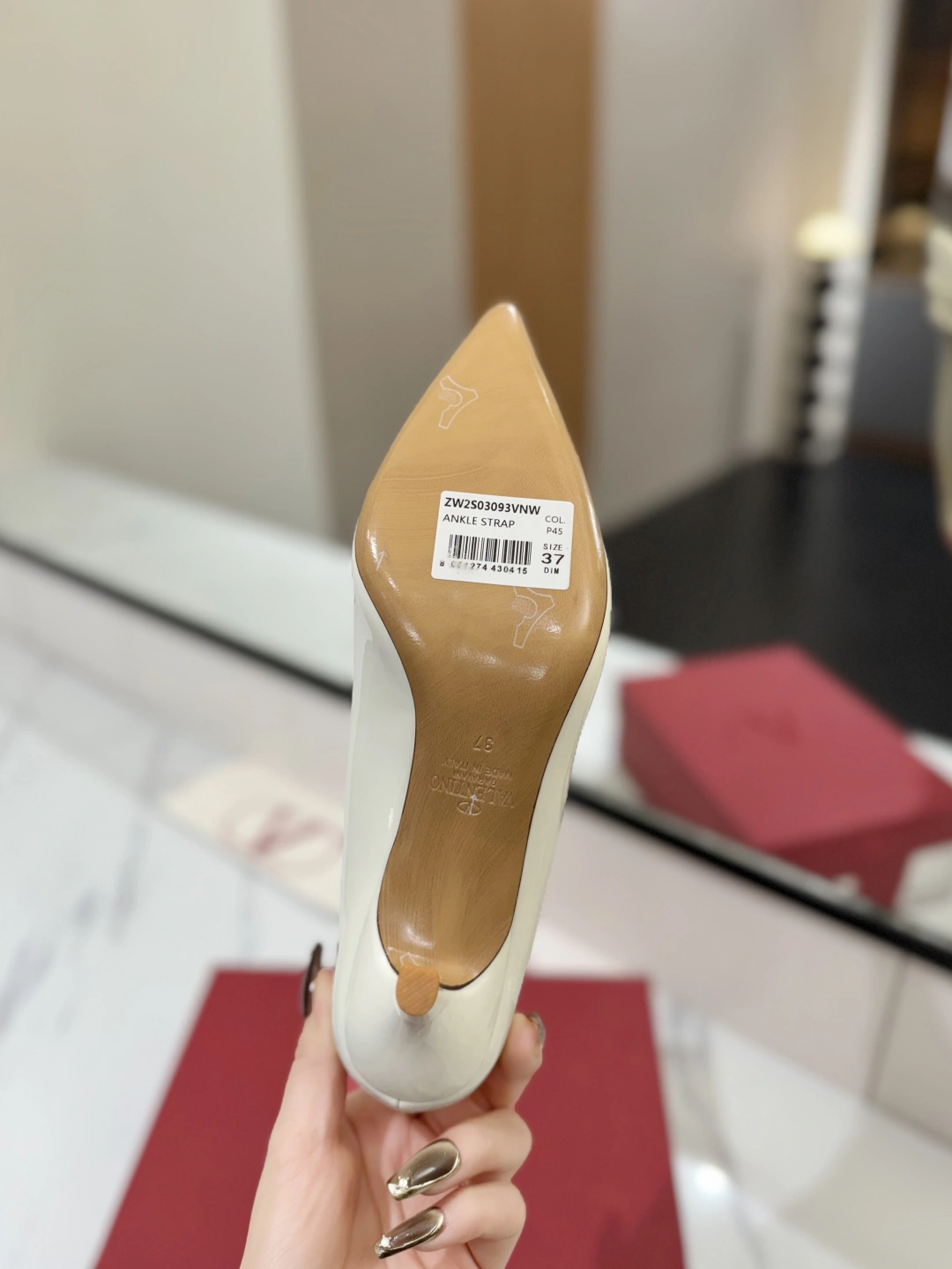 COCO-- V1859ti9o 1W2S0EN0MZFI16 Heel height：7.5CM goatskin Calfskin item:E-X138C3025